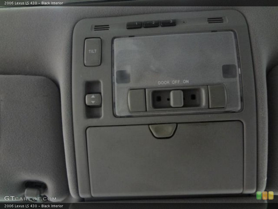 Black Interior Controls for the 2006 Lexus LS 430 #78451256