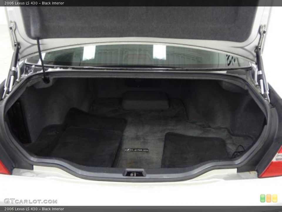 Black Interior Trunk for the 2006 Lexus LS 430 #78451355