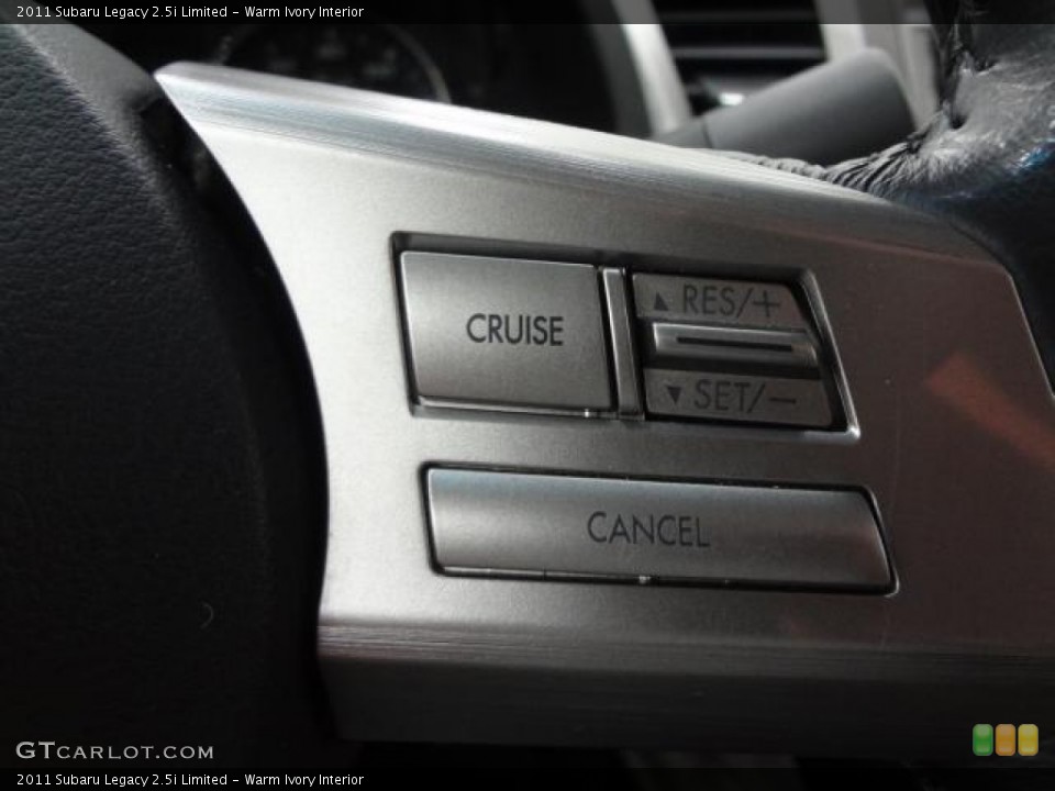 Warm Ivory Interior Controls for the 2011 Subaru Legacy 2.5i Limited #78453302