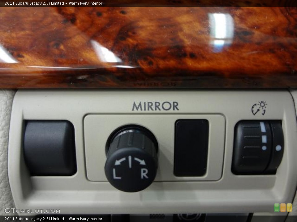 Warm Ivory Interior Controls for the 2011 Subaru Legacy 2.5i Limited #78453341