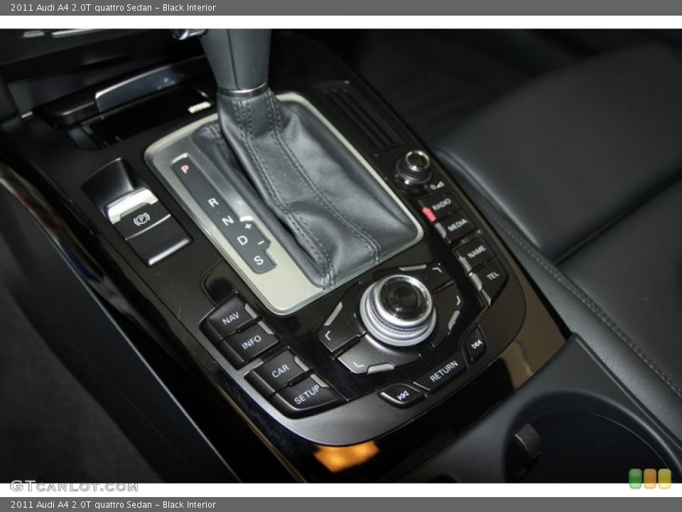 Black Interior Controls for the 2011 Audi A4 2.0T quattro Sedan #78453728