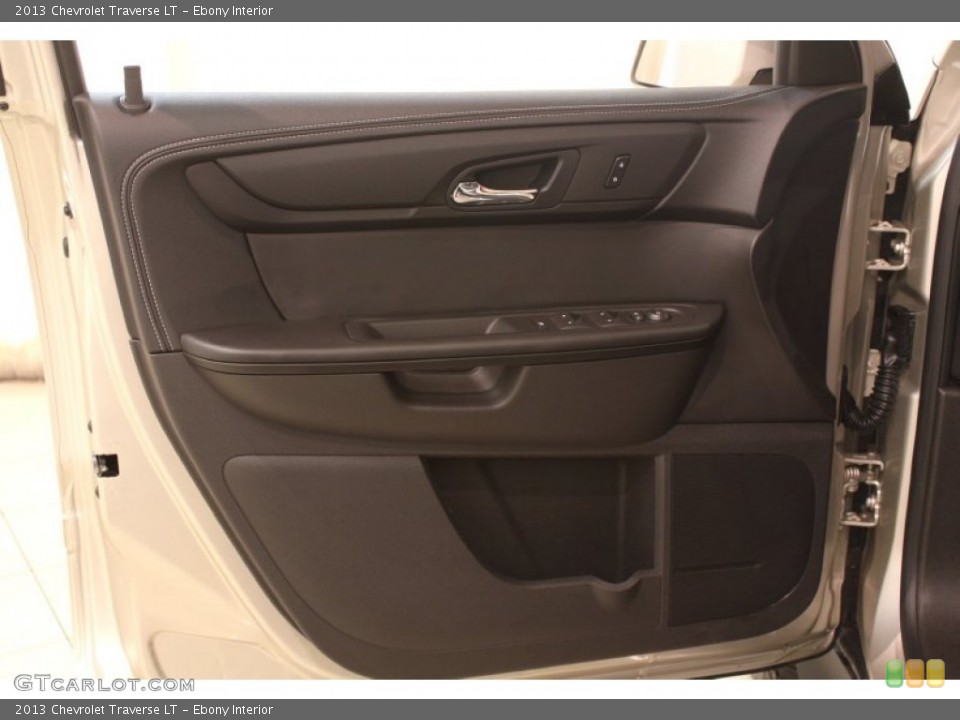 Ebony Interior Door Panel for the 2013 Chevrolet Traverse LT #78453839