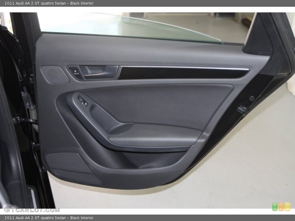 Black Interior Door Panel for the 2011 Audi A4 2.0T quattro Sedan #78453920