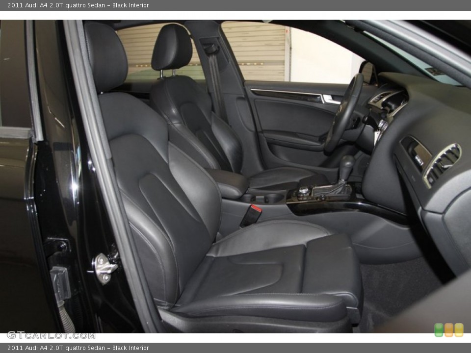 Black Interior Photo for the 2011 Audi A4 2.0T quattro Sedan #78453947