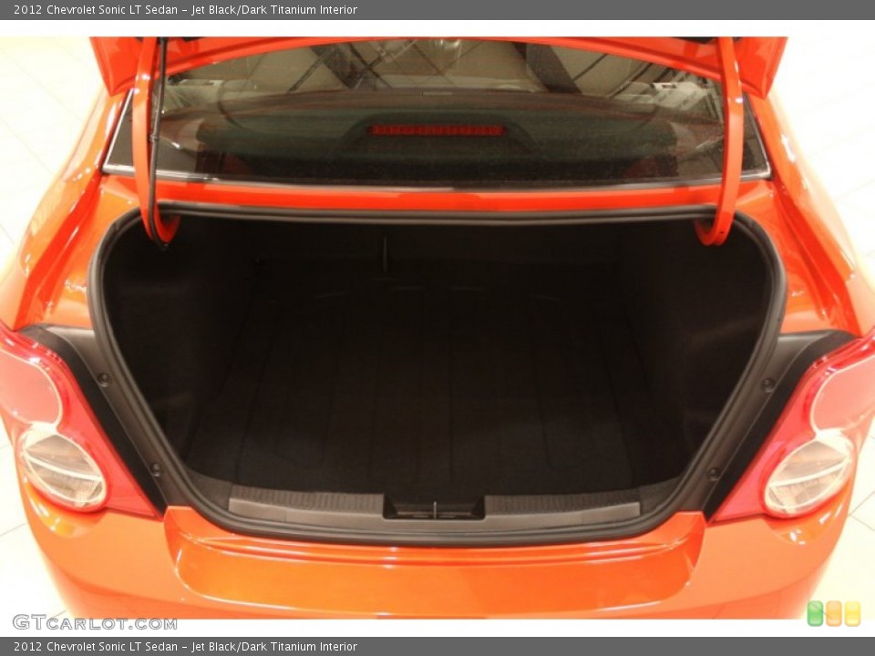 Jet Black/Dark Titanium Interior Trunk for the 2012 Chevrolet Sonic LT Sedan #78454730