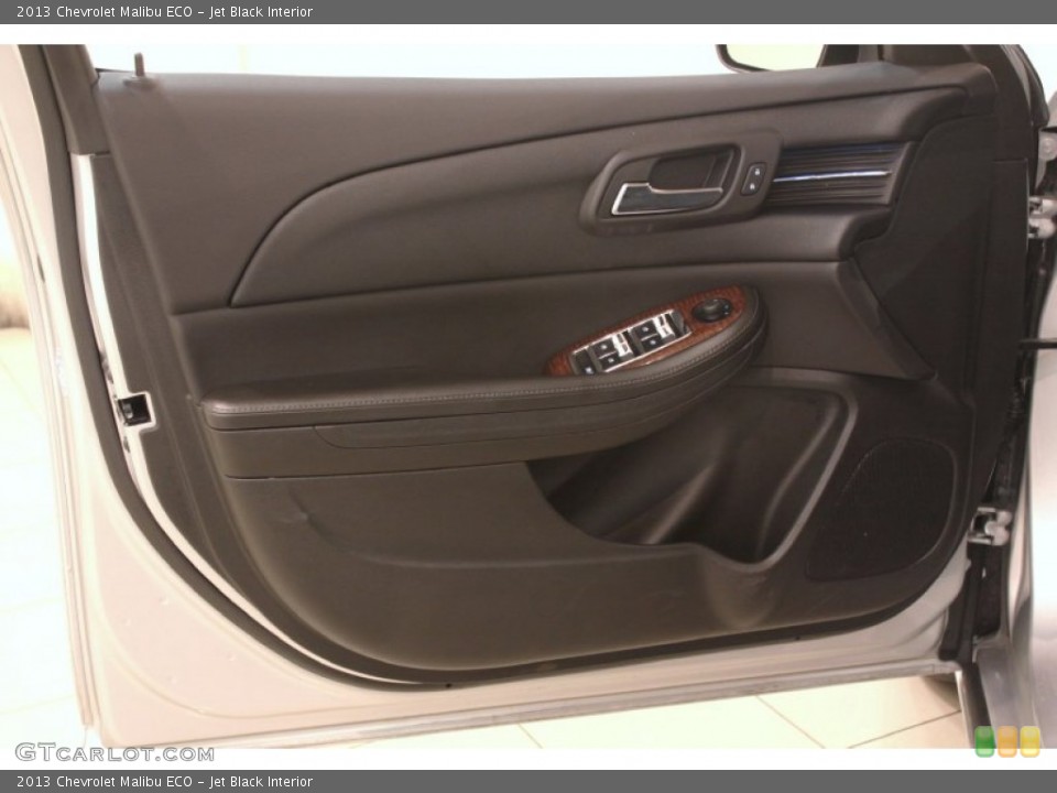 Jet Black Interior Door Panel for the 2013 Chevrolet Malibu ECO #78454796