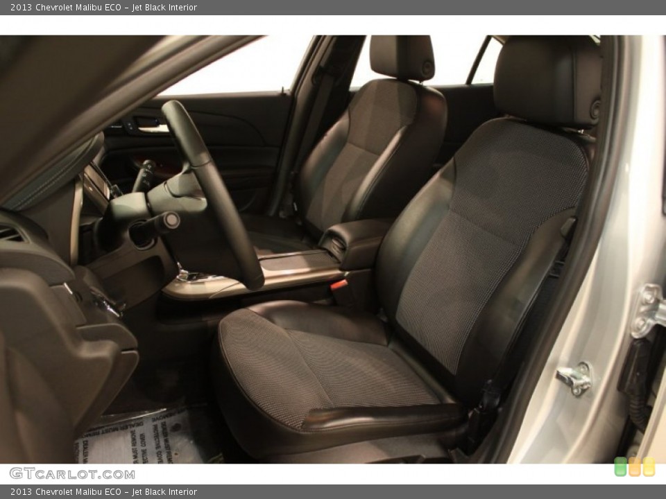 Jet Black Interior Front Seat for the 2013 Chevrolet Malibu ECO #78454805