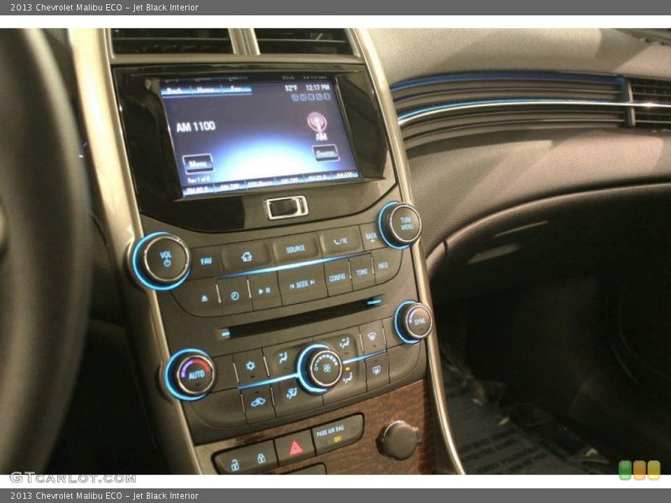Jet Black Interior Controls for the 2013 Chevrolet Malibu ECO #78454841