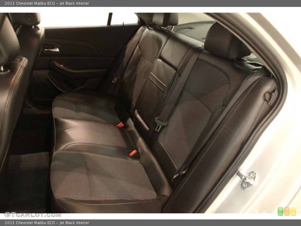 Jet Black Interior Rear Seat for the 2013 Chevrolet Malibu ECO #78454943
