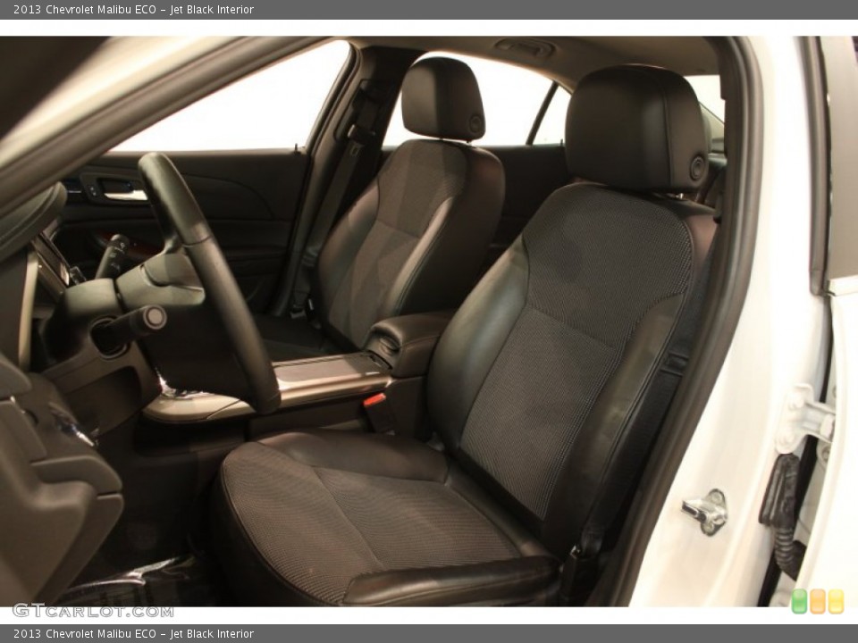 Jet Black Interior Front Seat for the 2013 Chevrolet Malibu ECO #78455023