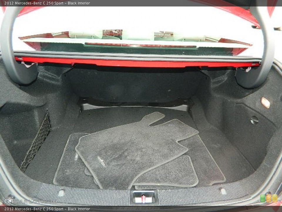 Black Interior Trunk for the 2012 Mercedes-Benz C 250 Sport #78456495