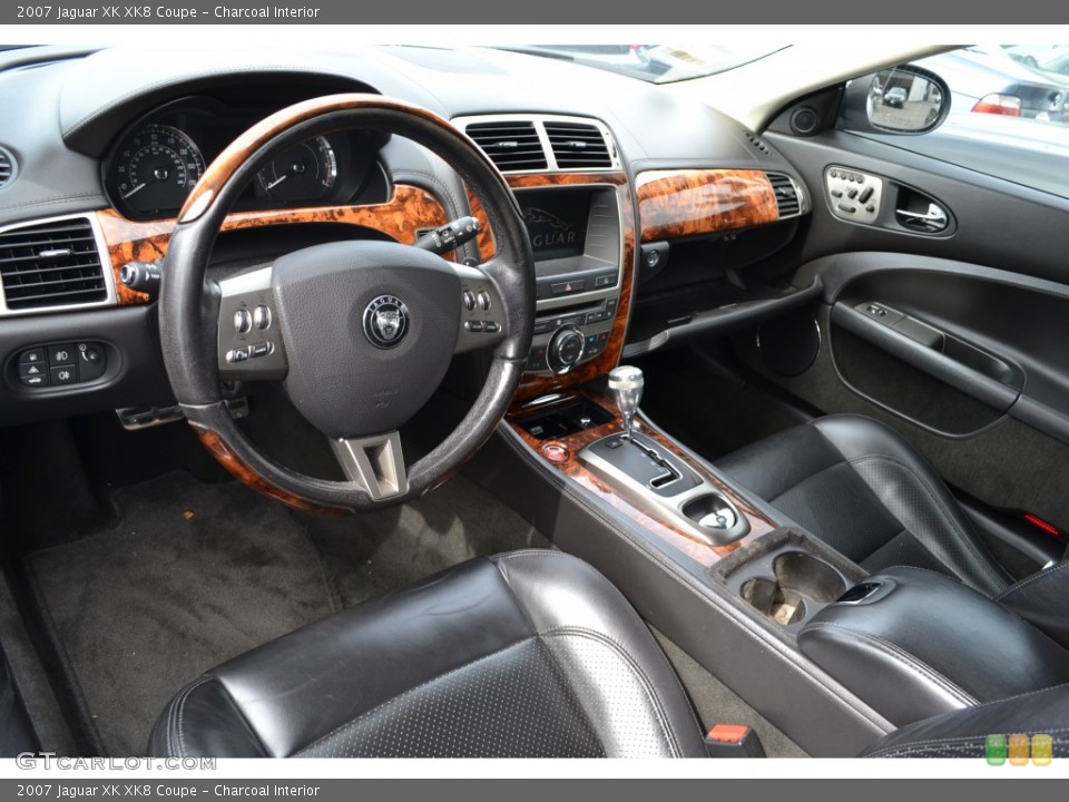 Charcoal Interior Prime Interior for the 2007 Jaguar XK XK8 Coupe #78457355