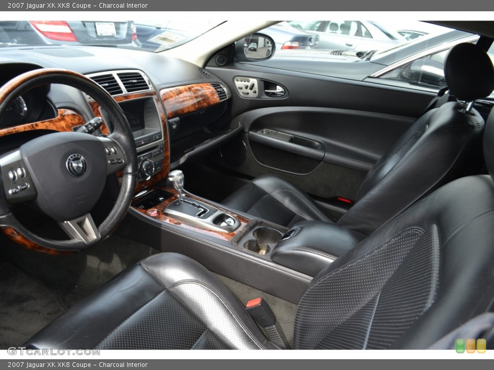 Charcoal Interior Photo for the 2007 Jaguar XK XK8 Coupe #78457376