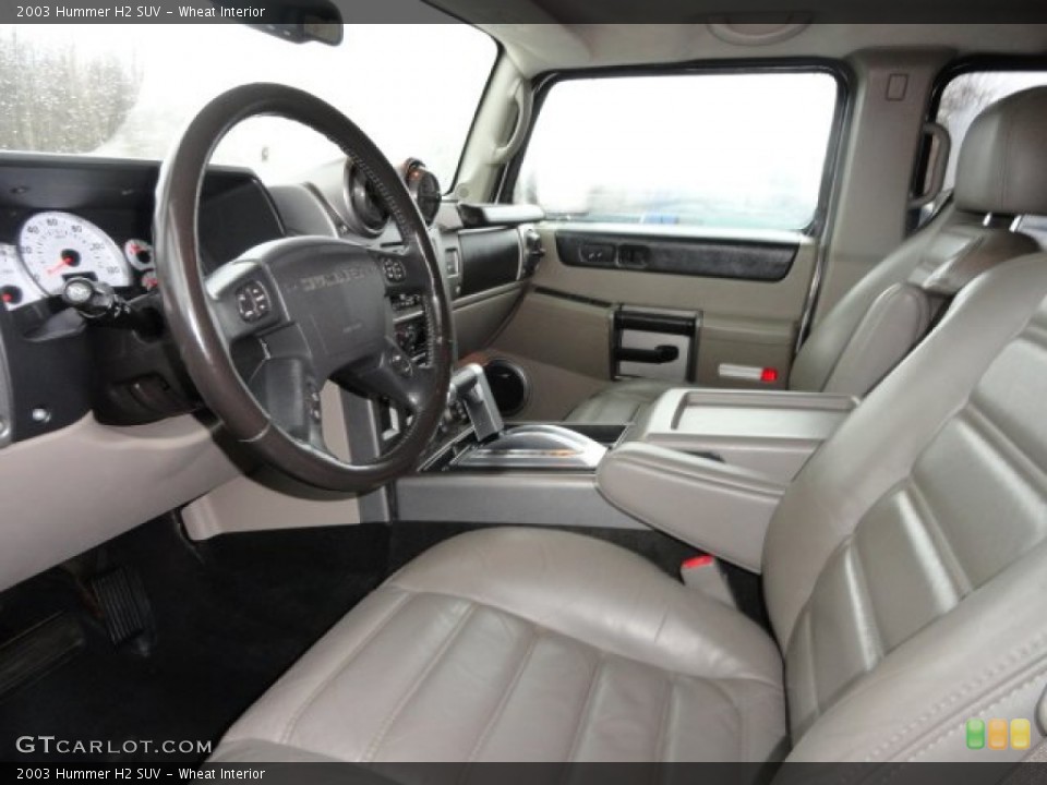 Wheat Interior Photo for the 2003 Hummer H2 SUV #78457475