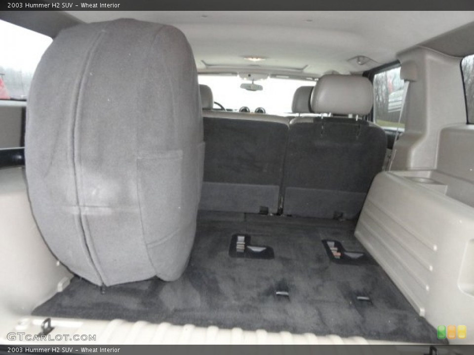 Wheat Interior Trunk for the 2003 Hummer H2 SUV #78457526