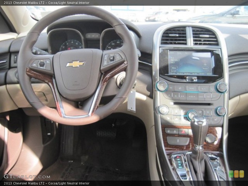 Cocoa/Light Neutral Interior Dashboard for the 2013 Chevrolet Malibu LTZ #78459182