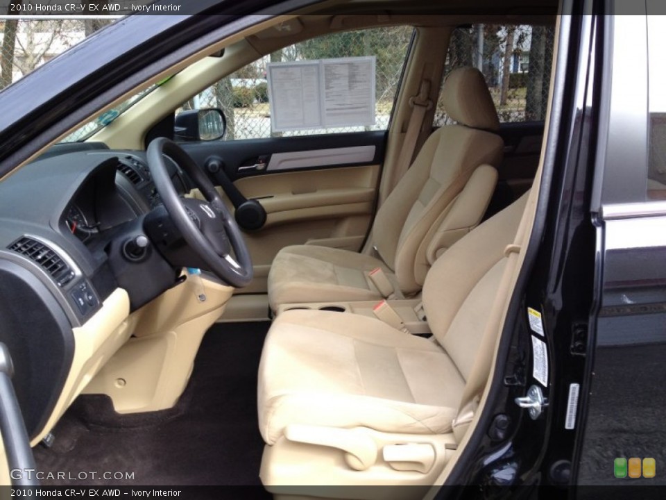 Ivory Interior Photo for the 2010 Honda CR-V EX AWD #78463672