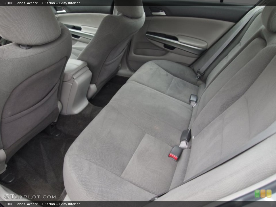 Gray Interior Rear Seat for the 2008 Honda Accord EX Sedan #78463871