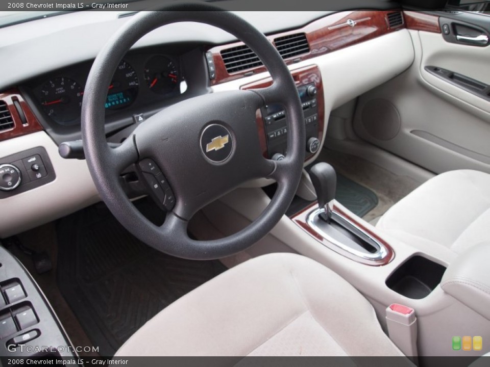 Gray Interior Prime Interior for the 2008 Chevrolet Impala LS #78464331