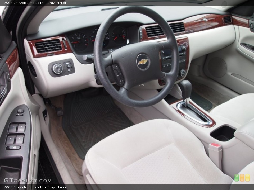Gray Interior Photo for the 2008 Chevrolet Impala LS #78464357