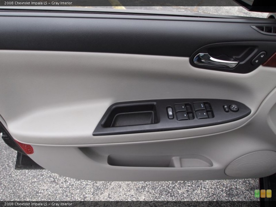Gray Interior Door Panel for the 2008 Chevrolet Impala LS #78464375