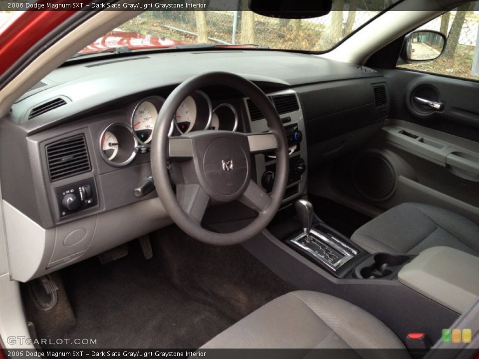 Dark Slate Gray/Light Graystone Interior Prime Interior for the 2006 Dodge Magnum SXT #78464379