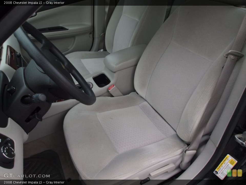 Gray Interior Photo for the 2008 Chevrolet Impala LS #78464420
