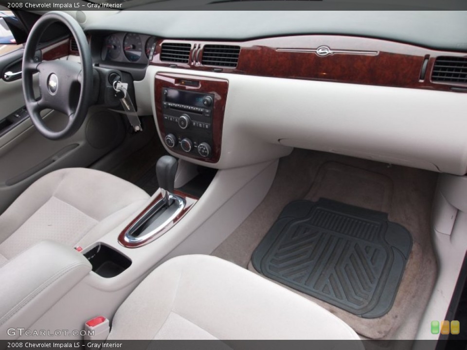 Gray Interior Dashboard for the 2008 Chevrolet Impala LS #78464465