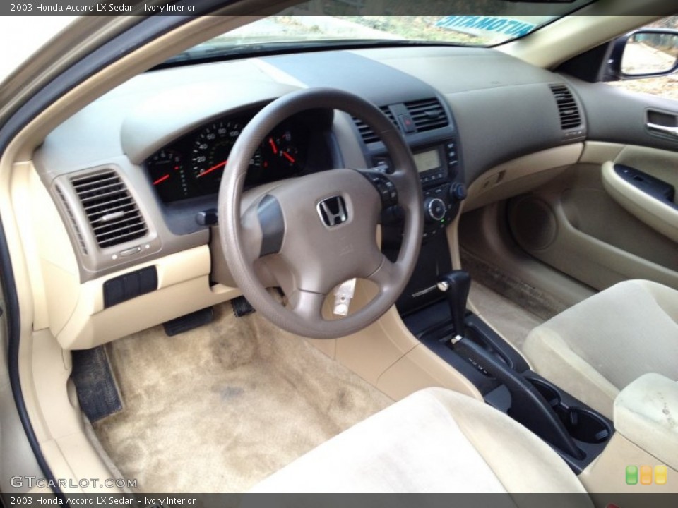 Ivory Interior Prime Interior for the 2003 Honda Accord LX Sedan #78464663