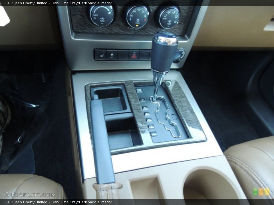 Dark Slate Gray/Dark Saddle Interior Transmission for the 2012 Jeep Liberty Limited #78466202