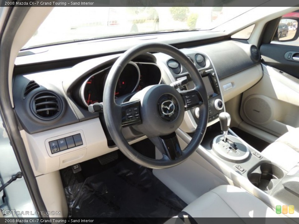 Sand Interior Prime Interior for the 2008 Mazda CX-7 Grand Touring #78466392