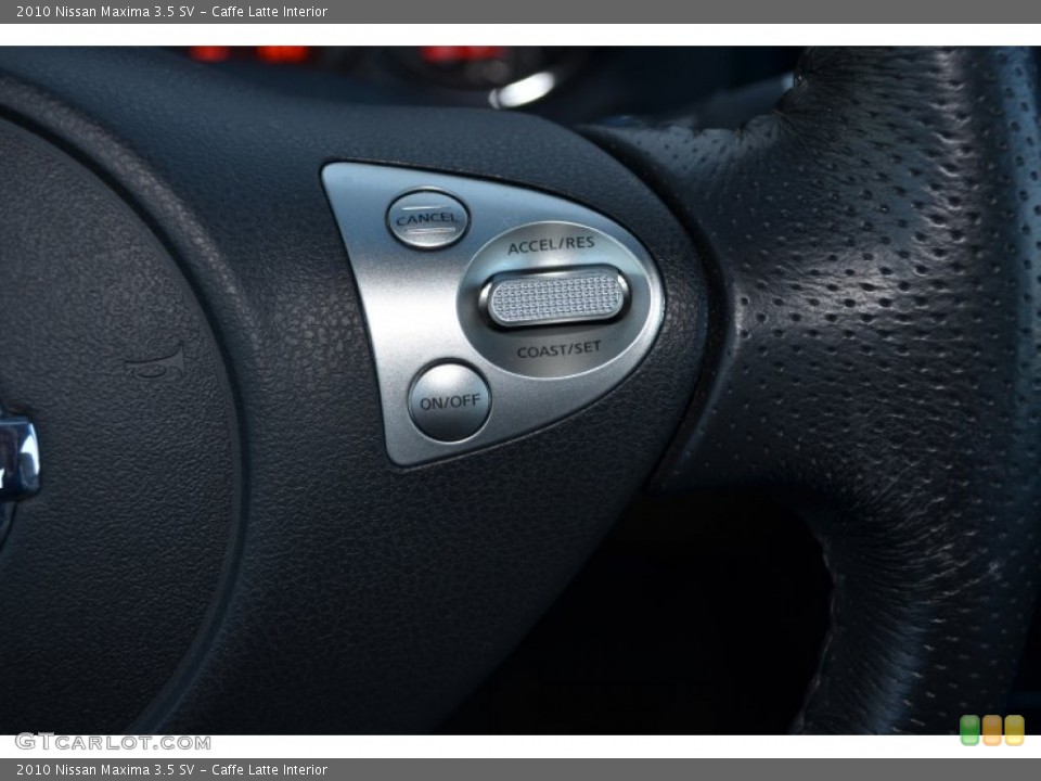 Caffe Latte Interior Controls for the 2010 Nissan Maxima 3.5 SV #78466790