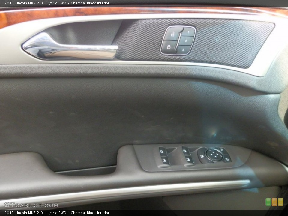 Charcoal Black Interior Door Panel for the 2013 Lincoln MKZ 2.0L Hybrid FWD #78466814