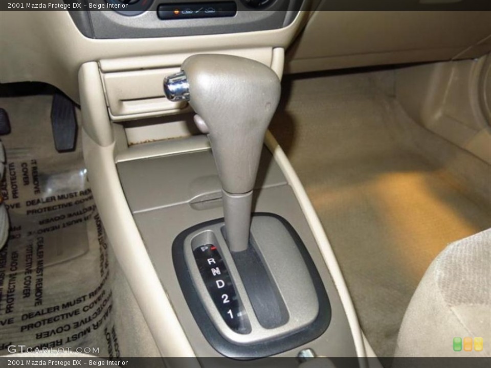 Beige Interior Transmission for the 2001 Mazda Protege DX #78467026
