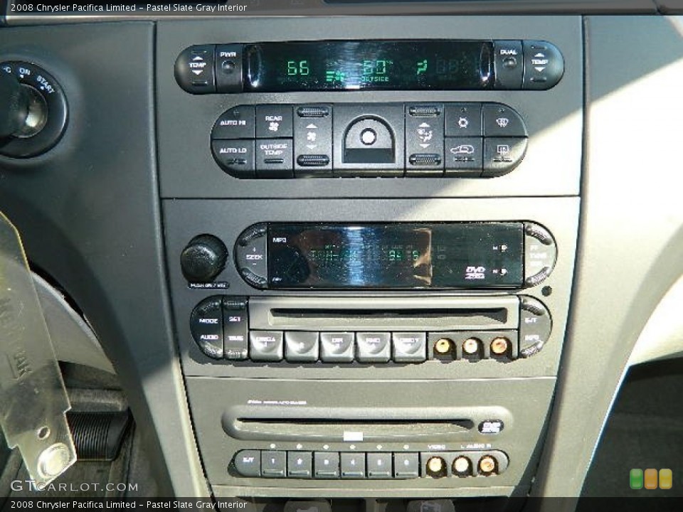 Pastel Slate Gray Interior Controls for the 2008 Chrysler Pacifica Limited #78467480
