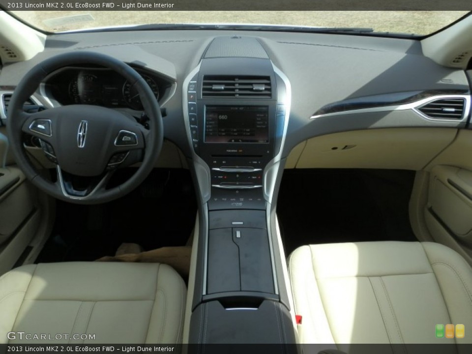 Light Dune Interior Dashboard for the 2013 Lincoln MKZ 2.0L EcoBoost FWD #78467726