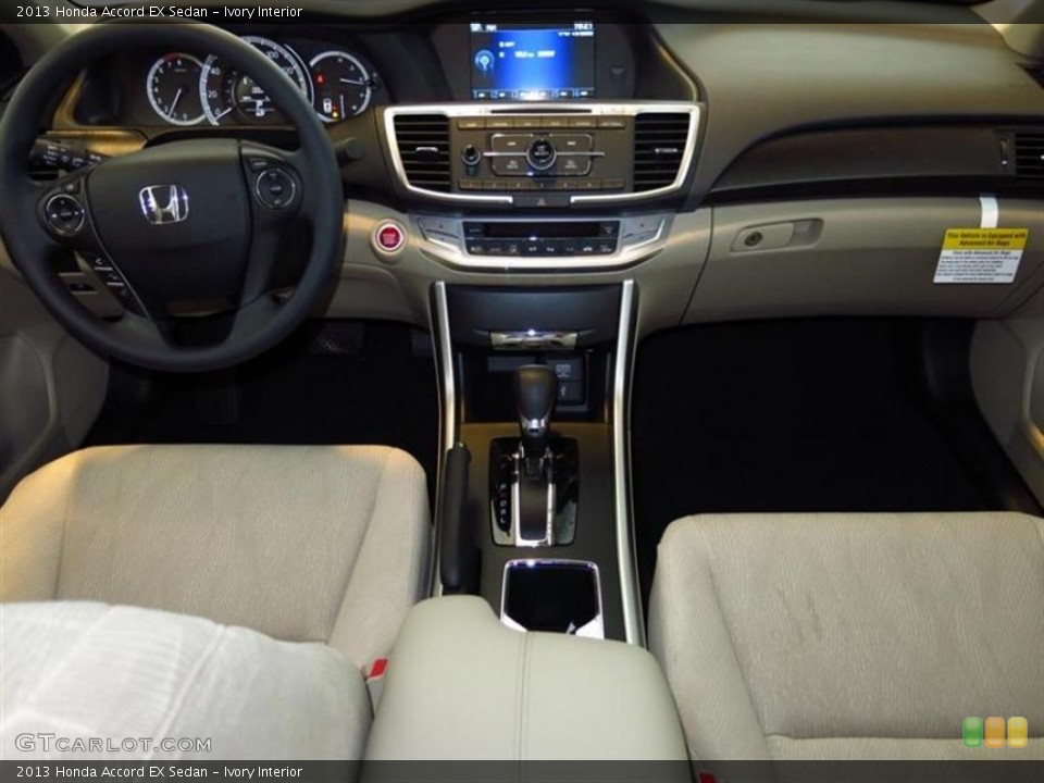 Ivory Interior Dashboard for the 2013 Honda Accord EX Sedan #78468284