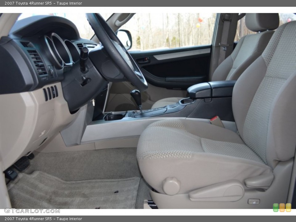 Taupe Interior Front Seat for the 2007 Toyota 4Runner SR5 #78468647