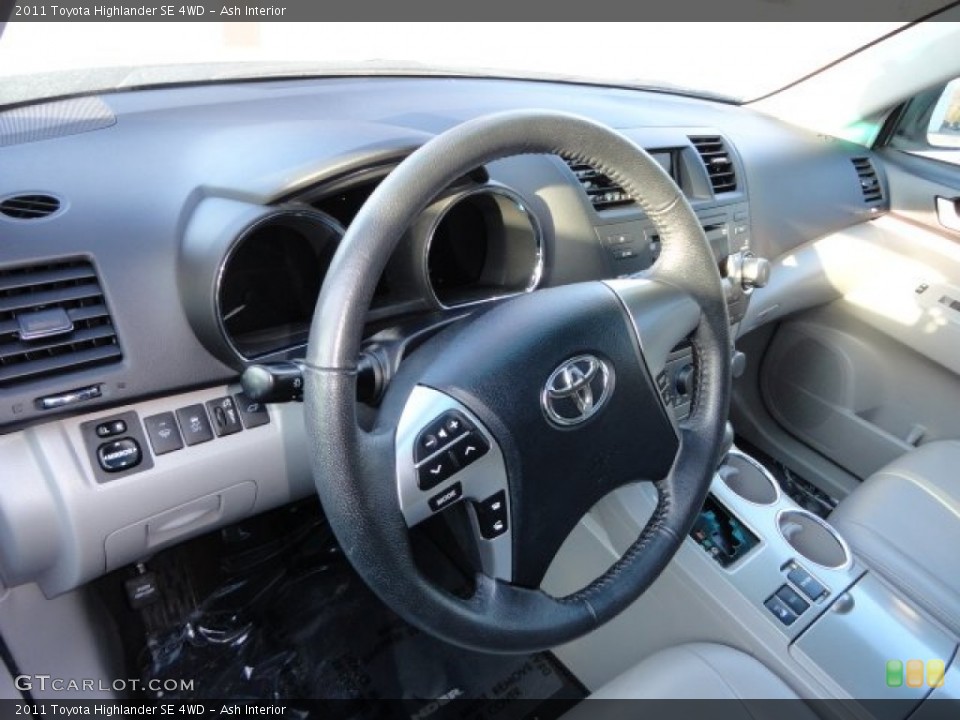 Ash Interior Steering Wheel for the 2011 Toyota Highlander SE 4WD #78469130