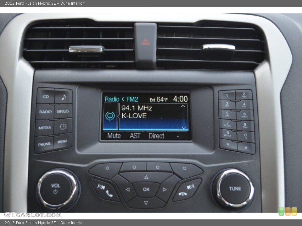 Dune Interior Audio System for the 2013 Ford Fusion Hybrid SE #78469982
