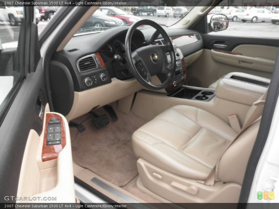Light Cashmere/Ebony Interior Prime Interior for the 2007 Chevrolet Suburban 1500 LT 4x4 #78470495