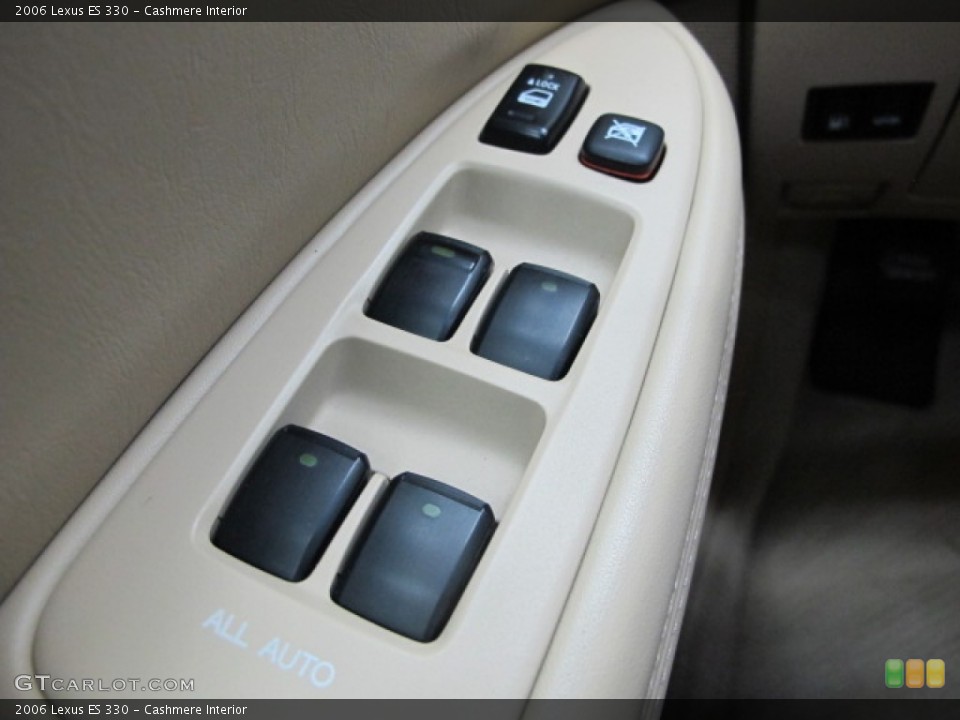 Cashmere Interior Controls for the 2006 Lexus ES 330 #78470918