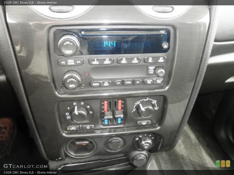 Ebony Interior Controls for the 2008 GMC Envoy SLE #78471704
