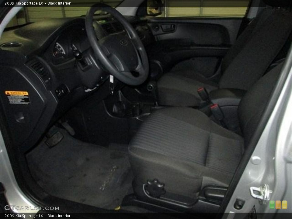 Black Interior Photo for the 2009 Kia Sportage LX #78472747