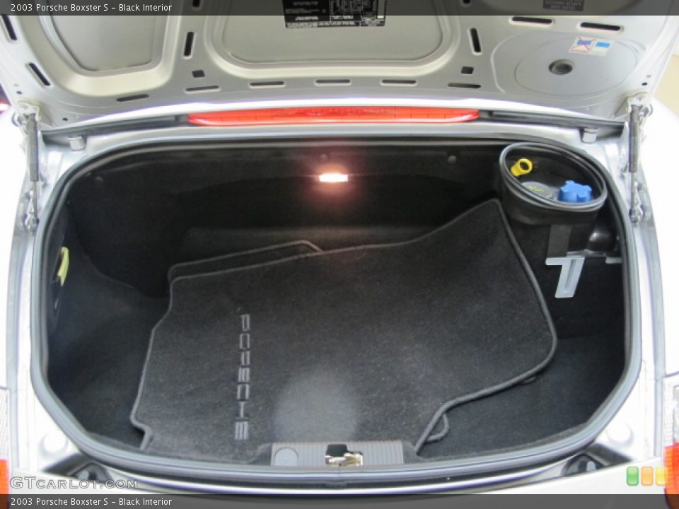Black Interior Trunk for the 2003 Porsche Boxster S #78472902