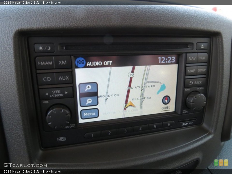 Black Interior Navigation for the 2013 Nissan Cube 1.8 SL #78474119