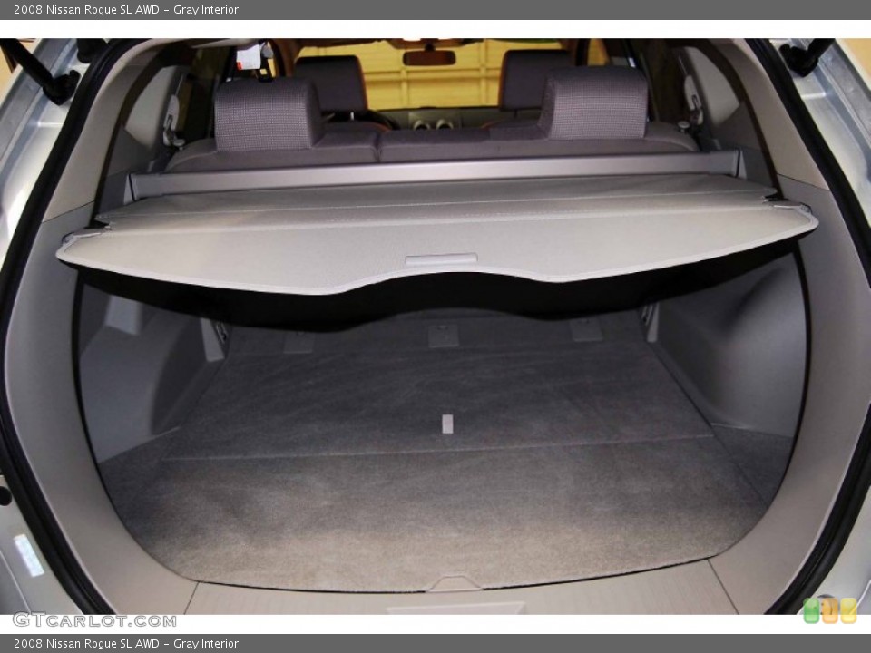 Gray Interior Trunk for the 2008 Nissan Rogue SL AWD #78474290