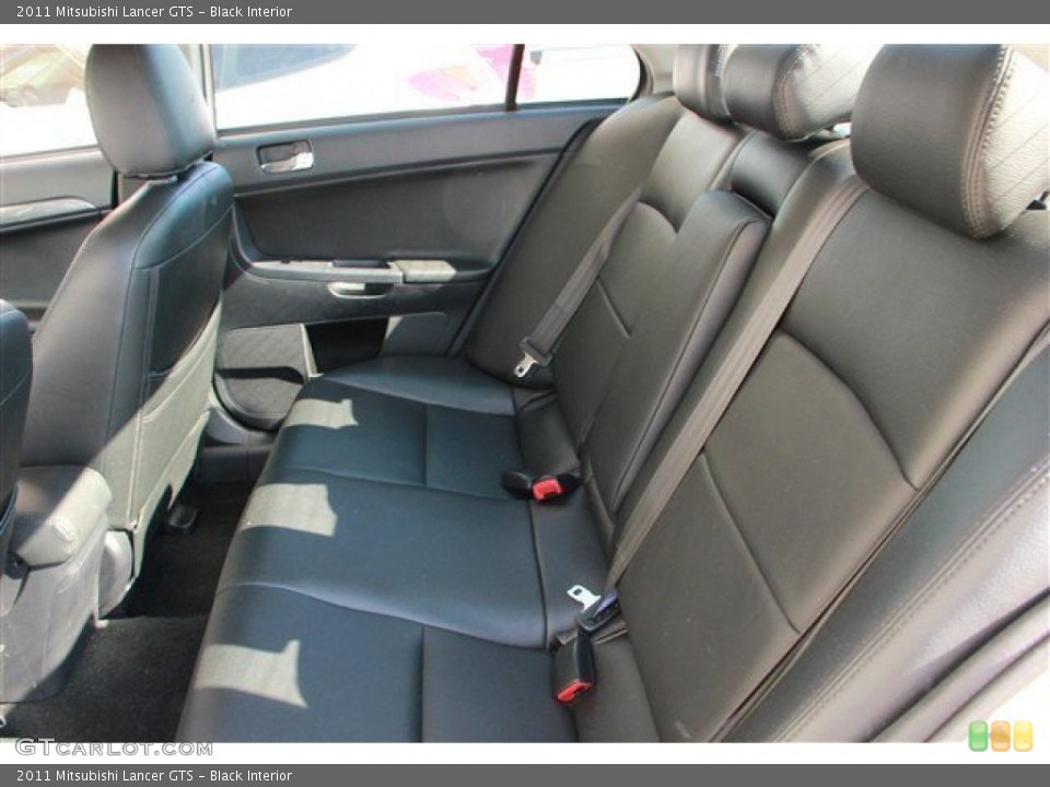 Black Interior Rear Seat for the 2011 Mitsubishi Lancer GTS #78475397