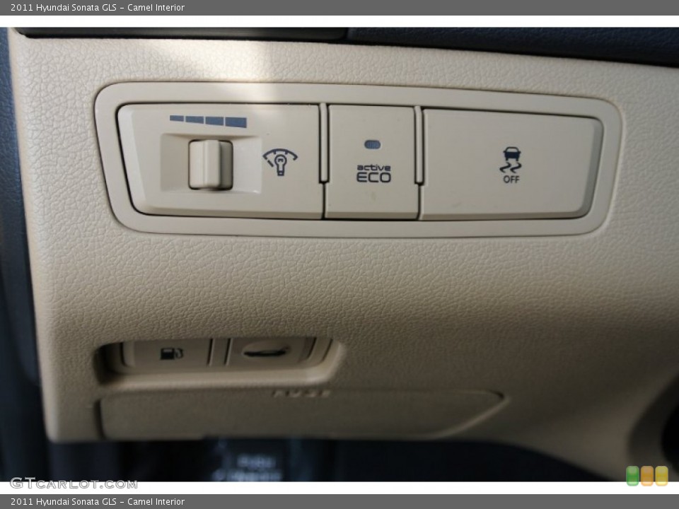 Camel Interior Controls for the 2011 Hyundai Sonata GLS #78476894