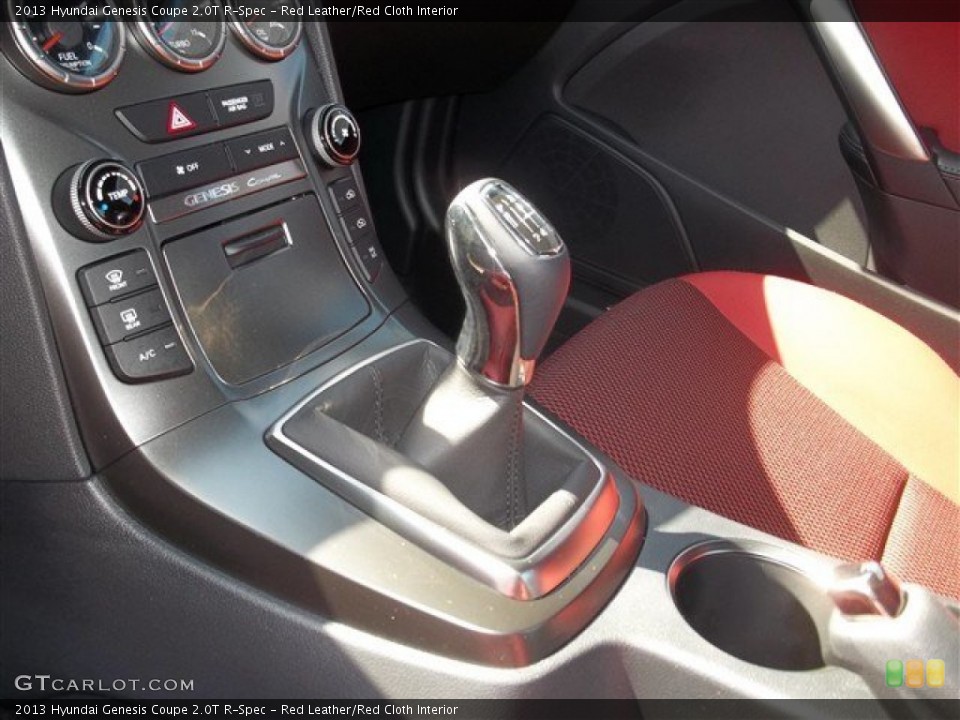 Red Leather/Red Cloth Interior Transmission for the 2013 Hyundai Genesis Coupe 2.0T R-Spec #78477000